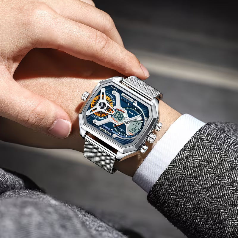 POEDAGAR Sports Electronic Watch -