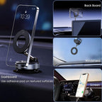 Aluminium And Plastic K007 Magnetic Phone Holder Magnetic Car Phone Holder
