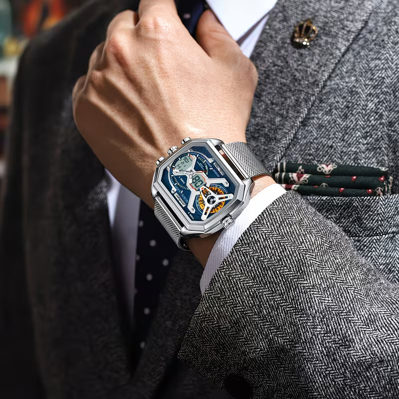 POEDAGAR Sports Electronic Watch -