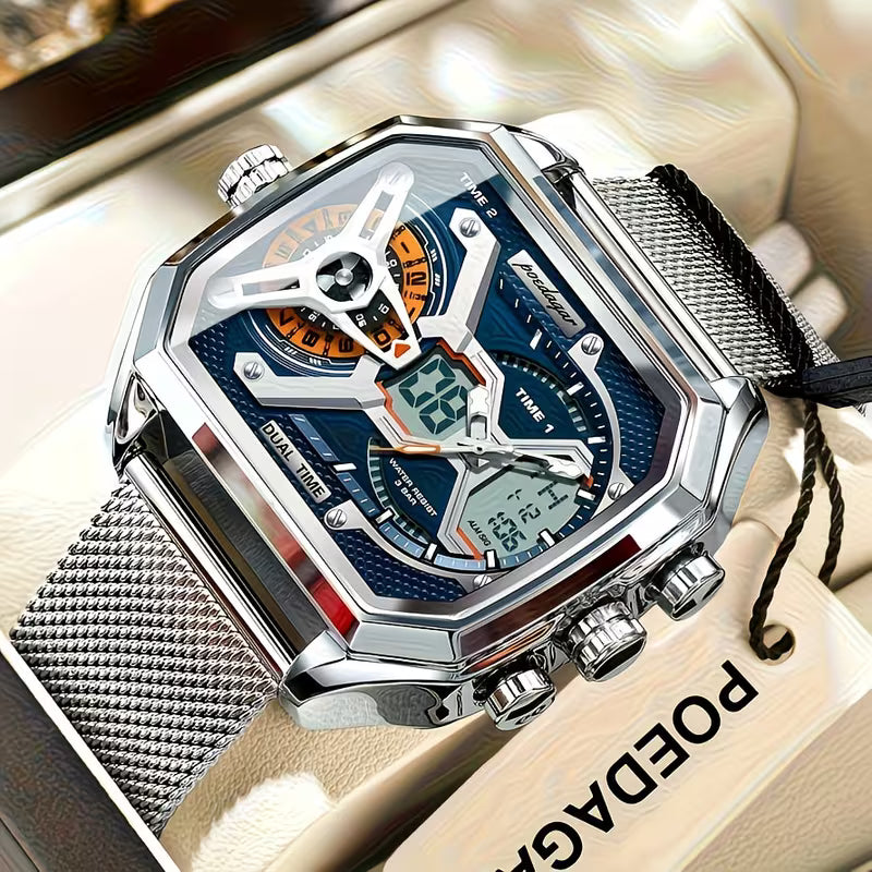 POEDAGAR Sports Electronic Watch -