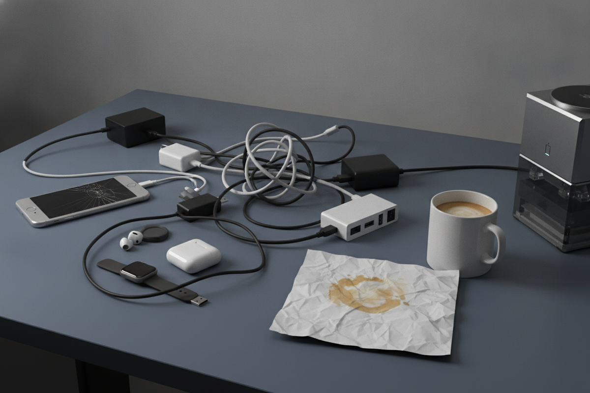 Tangled mess
