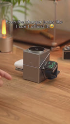3-in-1 magnetic wireless charging station